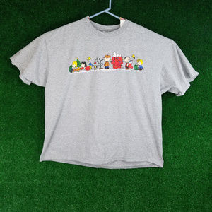 Peanuts Christmas T-shirt XXL